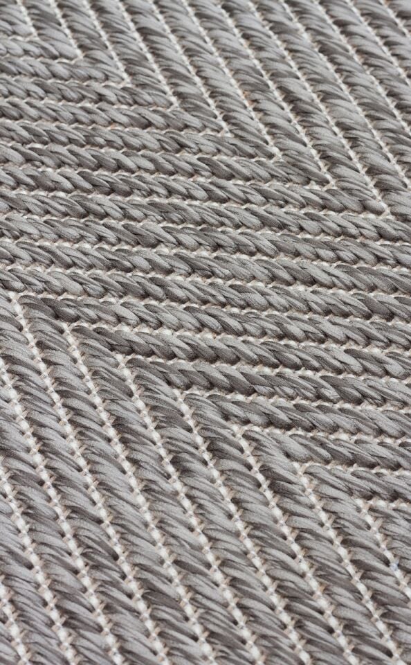 Soft Serisi Gri Renk Sisal Halı