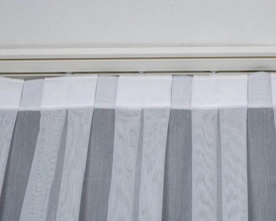 Tulle Serisi Düz Sade Beyaz Tül Perde BNT-3026