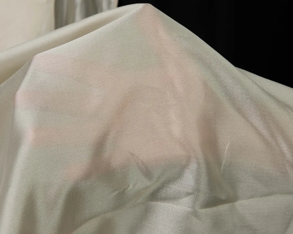 Tulle Serisi Parlak Sade Bej Renk Tül Perde BNT-3033