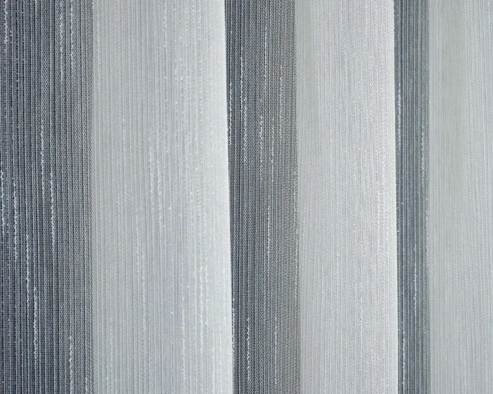 Tulle Serisi Modern Beyaz Tül Perde BNT-3037