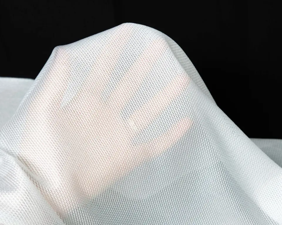 Tulle Serisi Düz Sade Beyaz Tül Perde BNT-3040