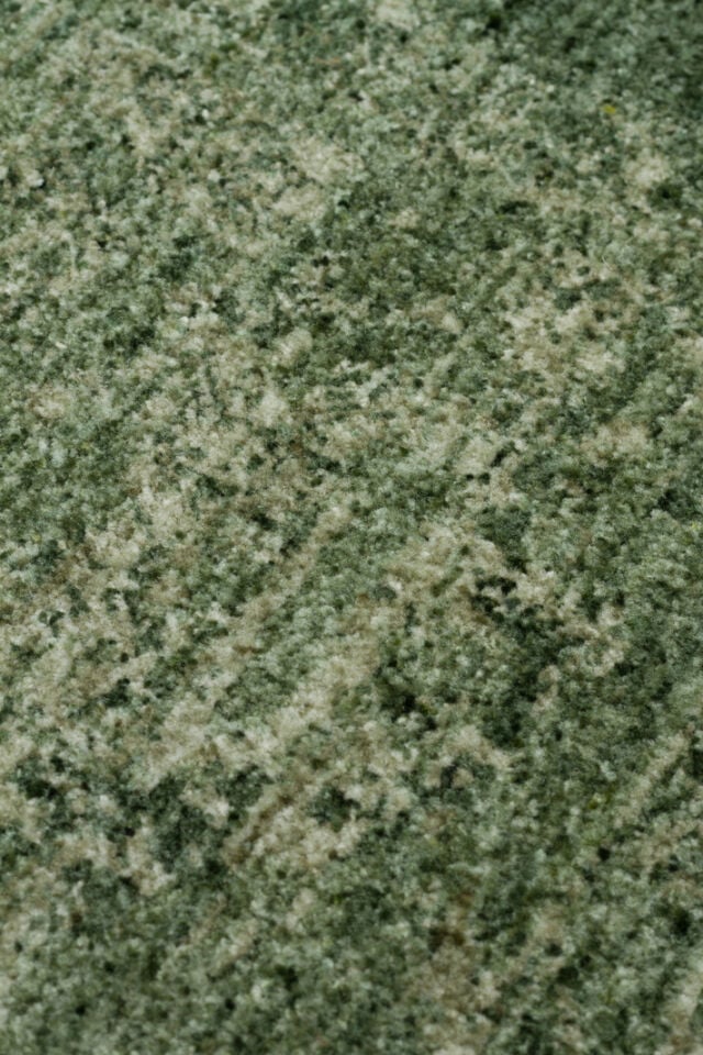Zara Serisi Vintage Yeşil Renk Makine Halısı